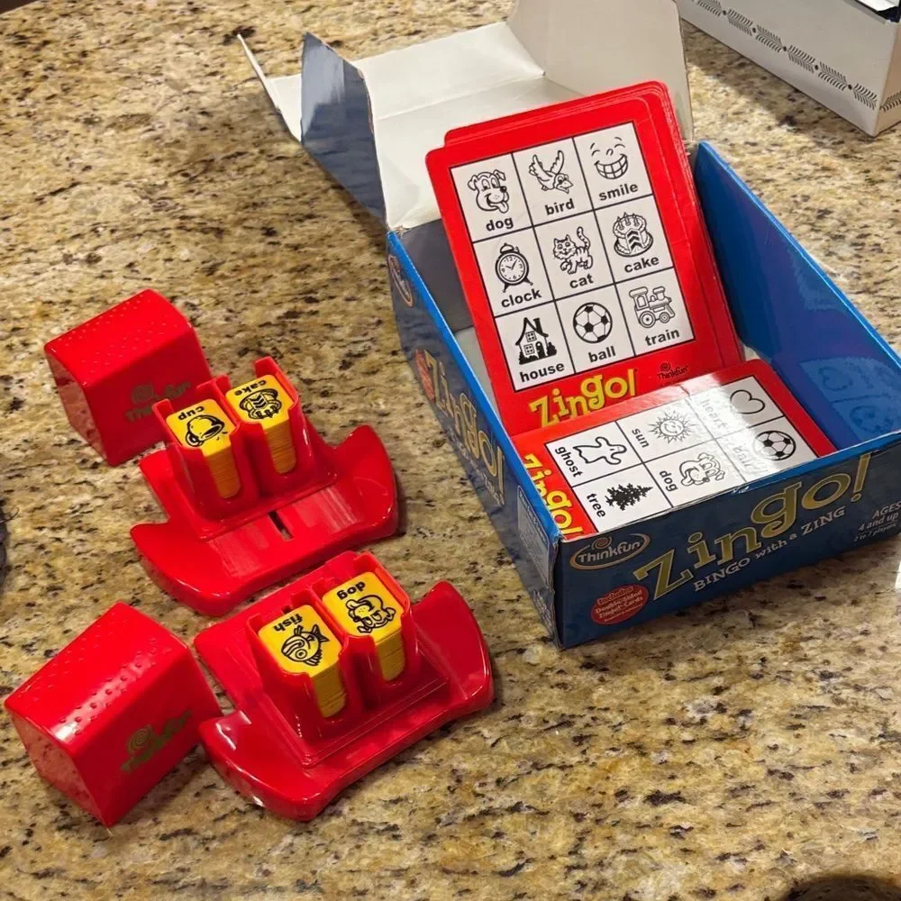 Think! Zingo! Bingo Game with bonus game